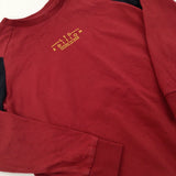 'Ltd Edition' Burgundy Long Sleeve Top - Boys 8-9 Years