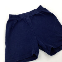 Navy Jersey Shorts - Boys 12-18 Months