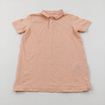 Peach Polo Shirt - Boys 8-9 Years