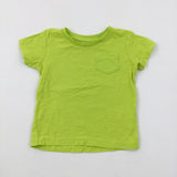 Green Cotton T-Shirt - Boys 12-18 Months