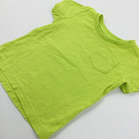 Green Cotton T-Shirt - Boys 12-18 Months