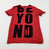 'Beyond' Red T-Shirt - Boys 8-9 Years