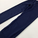 Navy Sports Trousers - Boys 8-9 Years