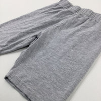 Grey Jersey Shorts - Girls 8-9 Years