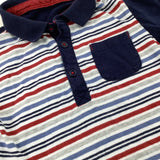 Red & Navy Polo Shirt - Boys 12-18 Months