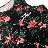 'Ibiza' Tropical Flowers Black Vest Top - Boys 9-10 Years