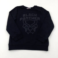 'Black Panther' Black Sweatshirt - Boys 9-10 Years