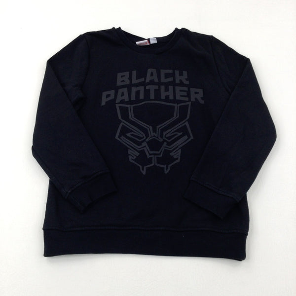 'Black Panther' Black Sweatshirt - Boys 9-10 Years