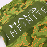 'Halo Infinite' Camouflage Green T-Shirt - Boys 9-10 Years