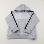 'ATHL' Grey Half Zip Sports Hoodie - Boys 9-10 Years