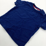 Blue Cotton T-Shirt - Boys 12-18 Months