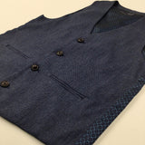 Navy Smart Waistcoat - Boys 9-10 Years