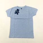 **NEW** Blue Cotton T-Shirt - Boys 18-24 Months