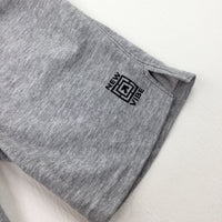 'New Vibe' Grey Shorts - Boys 6-7 Years