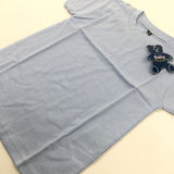 **NEW** Blue Cotton T-Shirt - Boys 18-24 Months