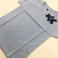 **NEW** Blue Cotton T-Shirt - Boys 18-24 Months