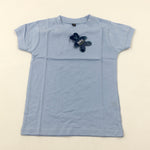 **NEW** Blue Cotton T-Shirt - Boys 18-24 Months