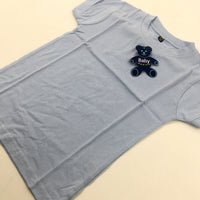 **NEW** Blue Cotton T-Shirt - Boys 18-24 Months