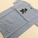 **NEW** Blue Cotton T-Shirt - Boys 18-24 Months