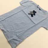 **NEW** Blue Cotton T-Shirt - Boys 18-24 Months