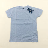 **NEW** Blue Cotton T-Shirt - Boys 18-24 Months