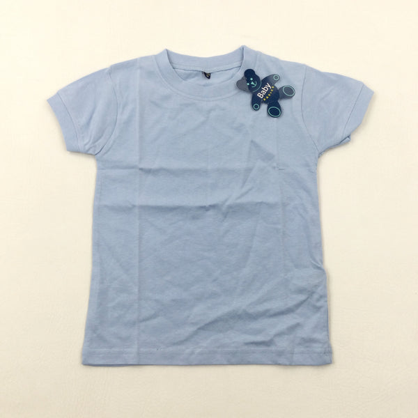 **NEW** Blue Cotton T-Shirt - Boys 18-24 Months