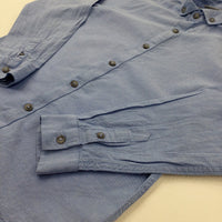 Light Blue Long Sleeve Shirt - Boys 7-8 Years