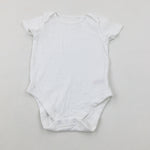 White Cotton Bodysuit - Girls 18-24 Months