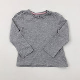 Grey Long Sleeve Top - Girls 2-3 Years