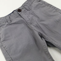 Grey Shorts With Adjustable Waist - Boys 3-4 Years