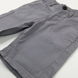 Grey Shorts With Adjustable Waist - Boys 3-4 Years