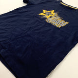 'Team Spirit' Stars Navy T-Shirt - Boys 9-10 Years