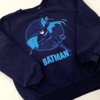 'Batman' Navy Sweatshirt - Boys 4-5 Years