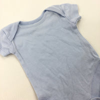 Blue Cotton Bodysuit - Boys Newborn