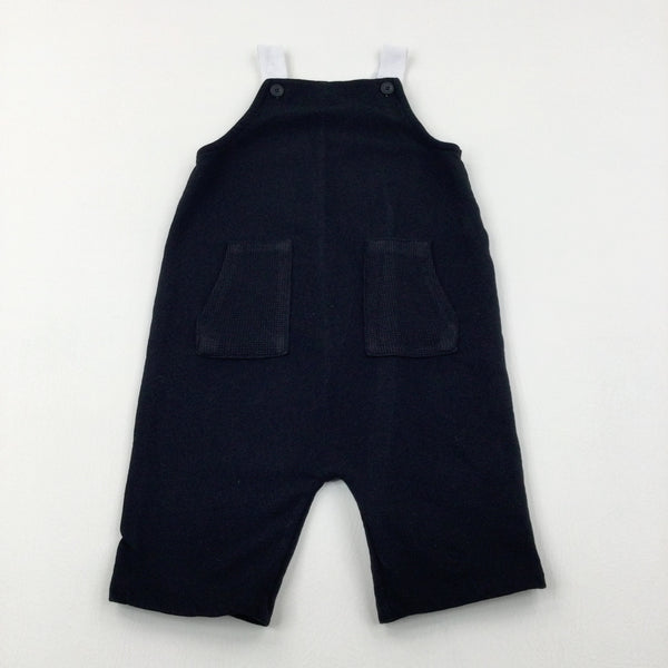 Black Dungarees - Boys 4-5 Years