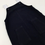 Black Dungarees - Boys 4-5 Years