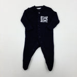 'Roarsome' Black Babygrow - Boys Newborn