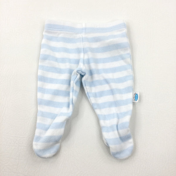Me To You Blue Striped Jersey Trousers - Boys Newborn