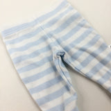 Me To You Blue Striped Jersey Trousers - Boys Newborn