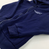 'McKenzie' Navy Zip Through Hoodie - Boys 4-5 Years