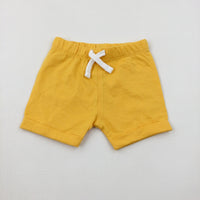 Yellow Jersey Shorts - Boys 0-3 Months