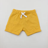 Yellow Jersey Shorts - Boys 0-3 Months