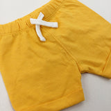 Yellow Jersey Shorts - Boys 0-3 Months