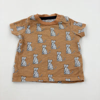 Leopards Orange T-Shirt - Boys 0-3 Months