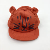 Tiger Orange Sun Cap - Boys 0-3 Months