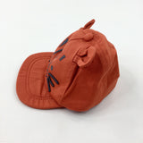 Tiger Orange Sun Cap - Boys 0-3 Months