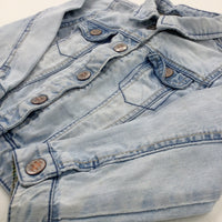 Light Blue Denim Jacket - Girls 4-5 Years