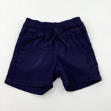 Navy Shorts - Boys 12-18 Months