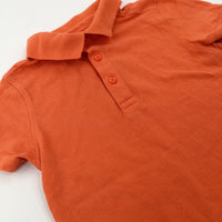 Orange Polo Shirt - Boys 5-6 Years