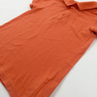 Orange Polo Shirt - Boys 5-6 Years